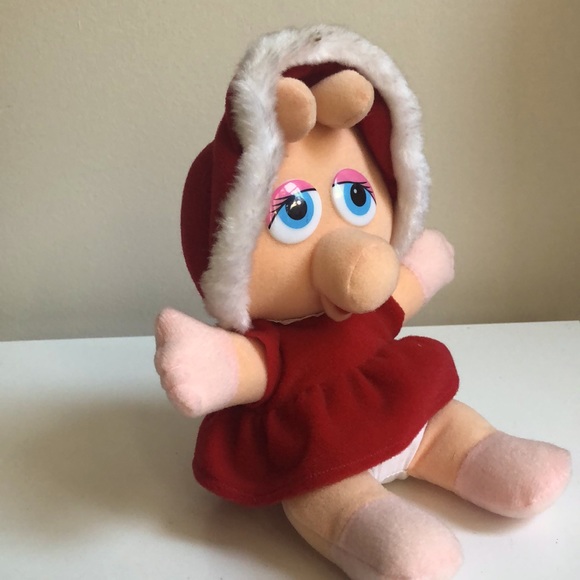 Vintage Muppet Babies McDonalds Holiday Miss Piggy! - Picture 2 of 6